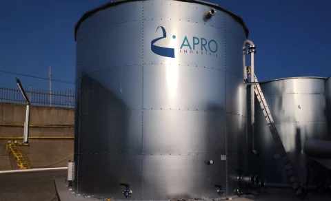 tanque de almacenamiento de agua alimentaria en Armenia