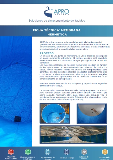 Ficha de producto- Hermeticidad liner