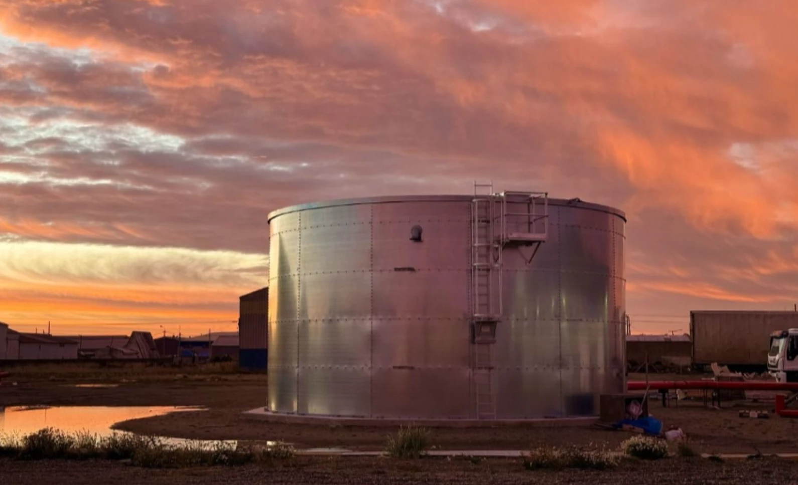 Tanque para la protección contra incendios Ushuaia