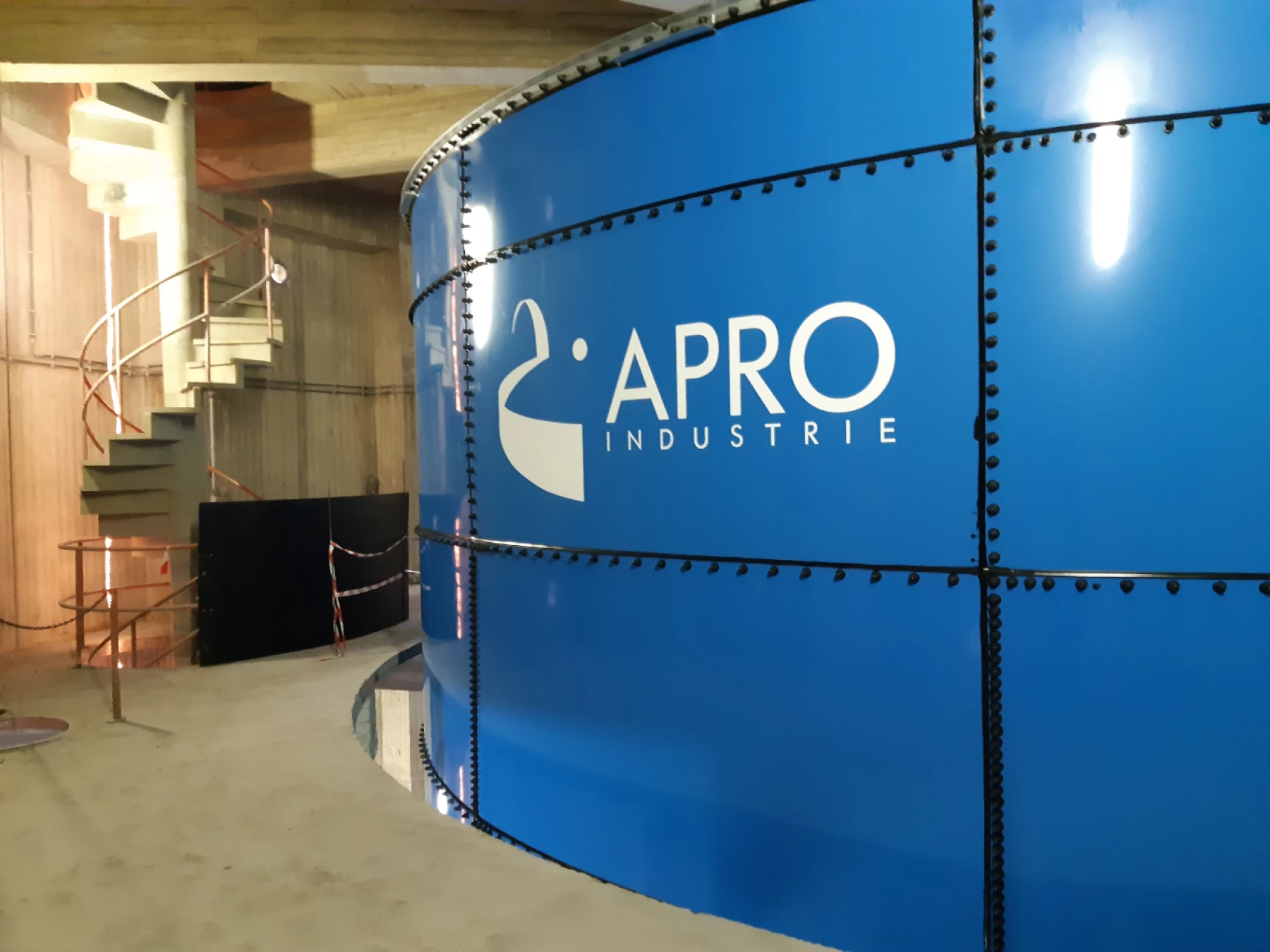 Tanque de agua potable y alimentaria