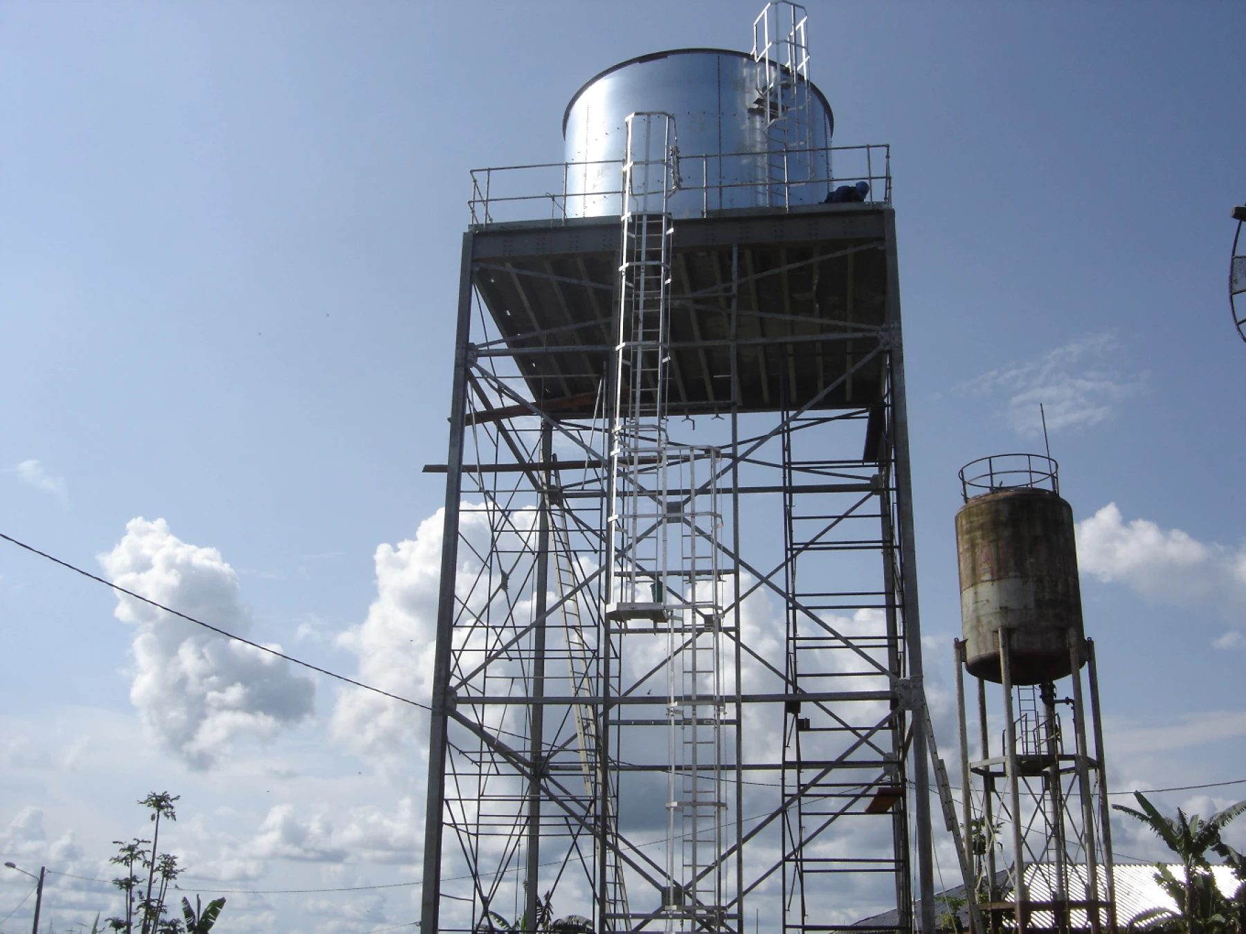 Almacenamiento de agua potable