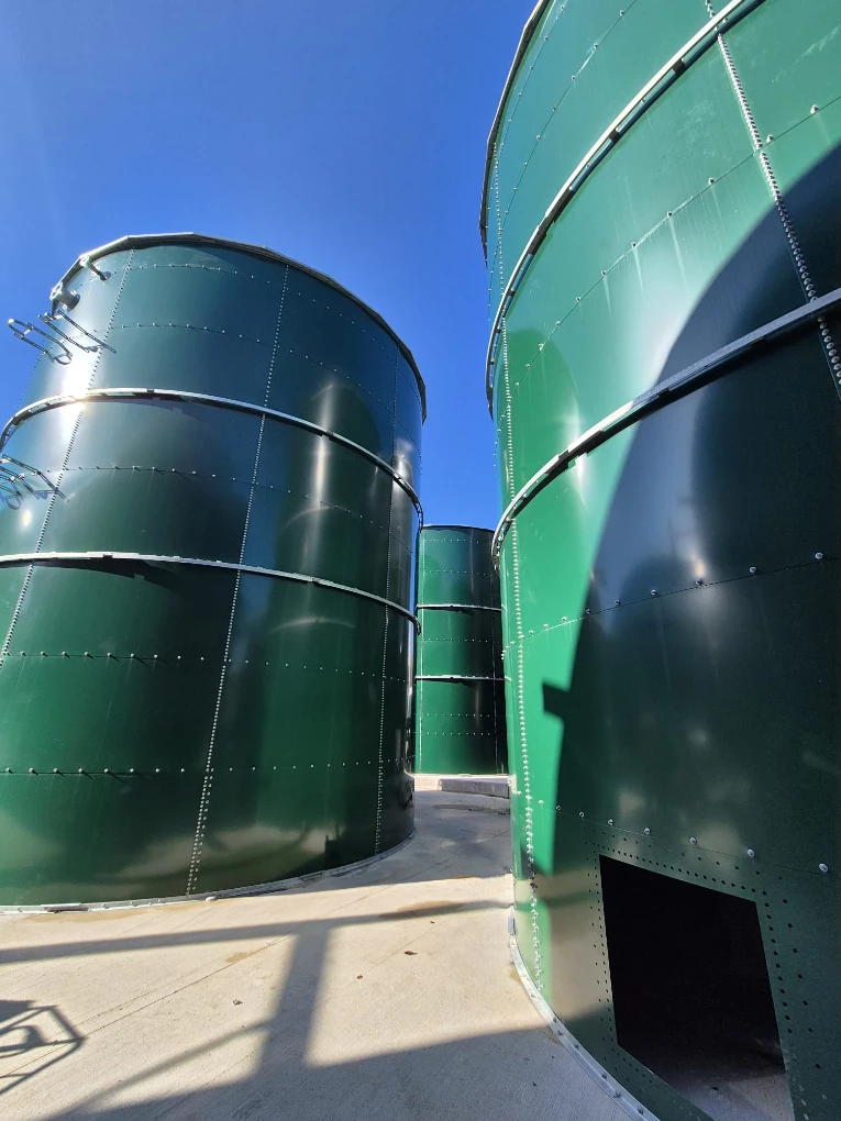 Tanque de almacenamiento de agua potable y de proceso en Winchester