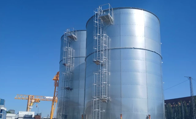 Tanques de almacenamiento de liquidos de proceso en Munich