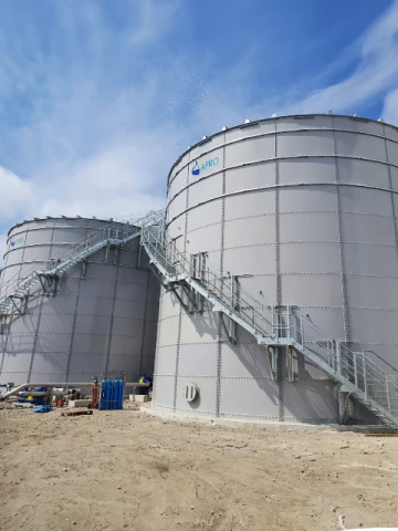 Tanque de agua potable y alimentaria